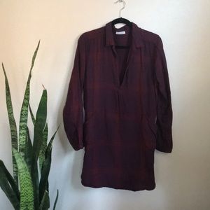 Free People Flannel Dress